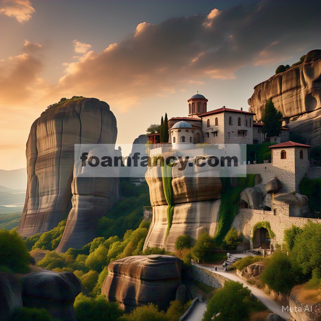 Meteora, Yunani