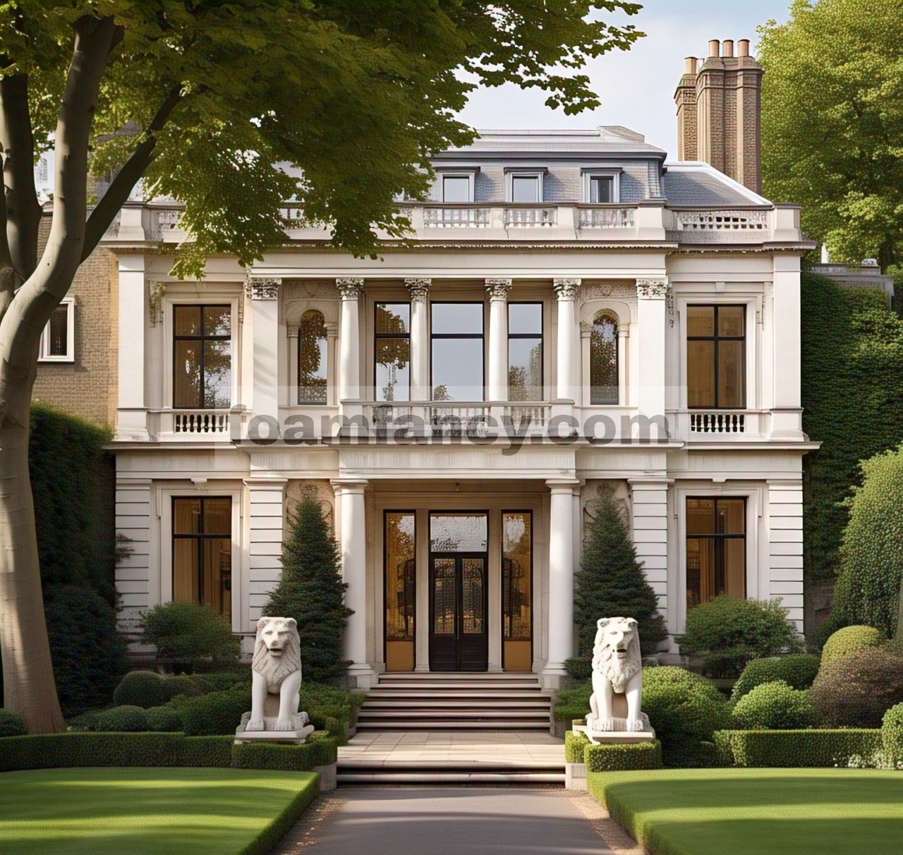 18-19 Kensington Palace Gardens , London, Inggris, dimiliki oleh Lakshmi Mittal