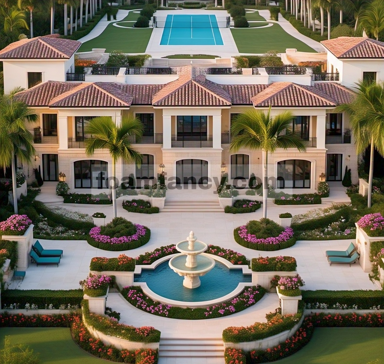 Blossom Estate, Palm Beach, Florida, dimiliki oleh Kenneth Griffin