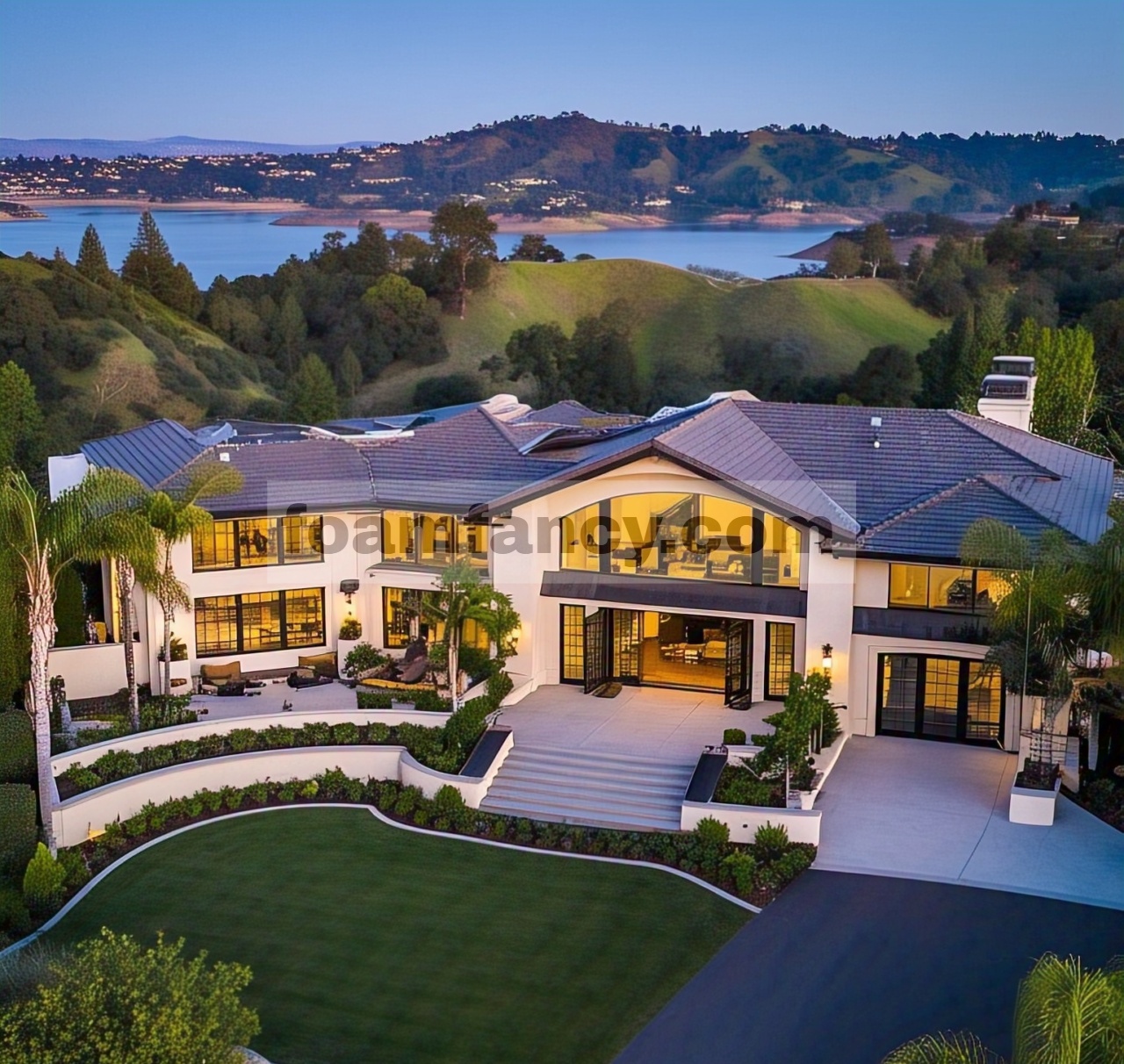 Silicon Valley Mansion, Los Altos Hills, CA, dimiliki oleh Yuri Milner